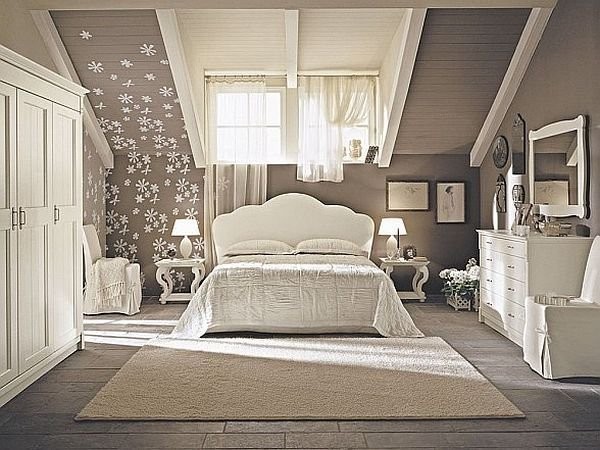 Дизайн спальни на мансарде - идеи и реализация