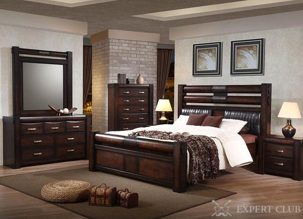 Мебель для спальни из древесины гевеи