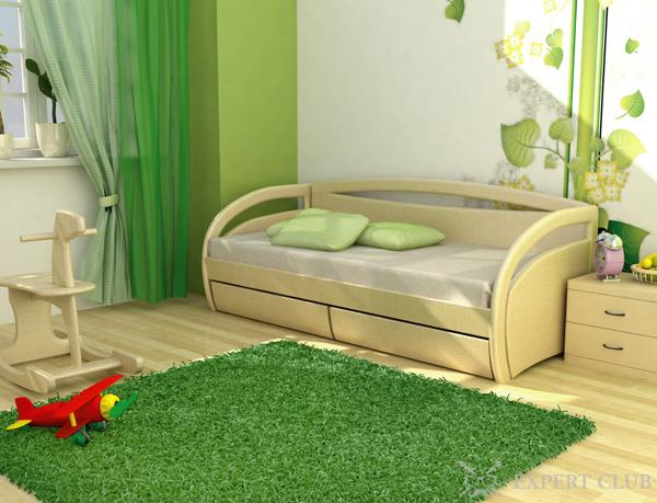 Удобная и безопасная кровать для детской