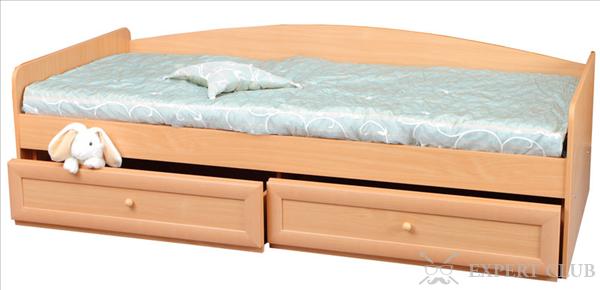 Односпальная кровать с ящиками - выбор, виды и особенности