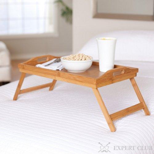 Удобный столик в кровать: преимущества и недостатки