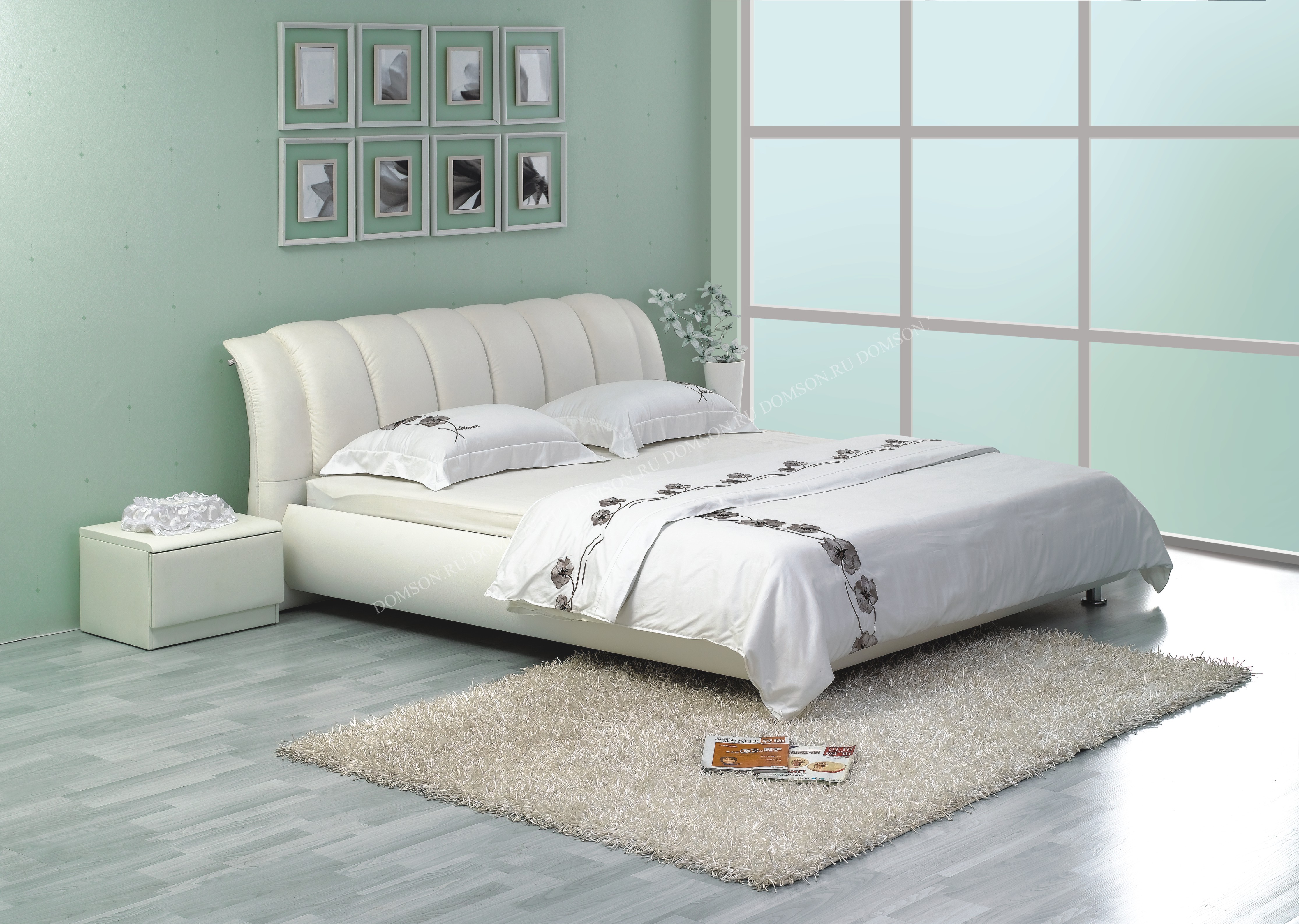 Кожаные кровати для спальни – стиль и богатство