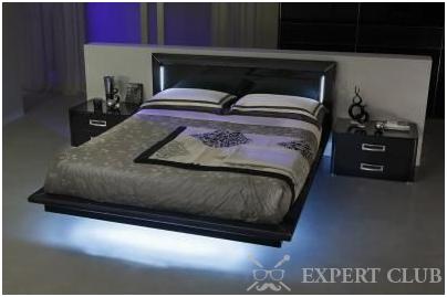 Хай-тек кровать с подсветкой