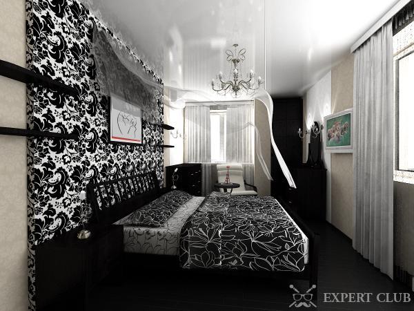 Дизайн узкой спальни в малогабаритных квартирах