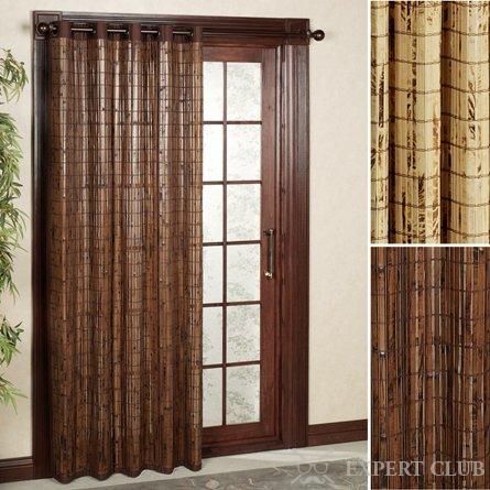 Бамбуковые шторы надежно защитят дверной проем