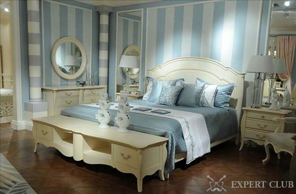 Кровати в стиле прованс в спальню