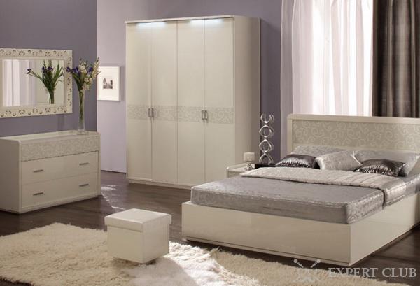 Мебель для спальни "Белый Глянец" - элитный гарнитур в вашей спальне