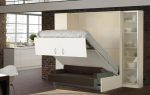 Двуспальная кровать-трансформер с диваном: универсальный спальный комбайн