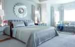 Голубая спальня – небесный цвет в оформлении комнаты