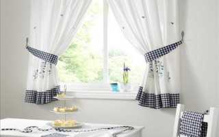 Кухонные шторы – создаем правильный интерьер на кухне
