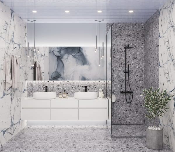 Отделка ванной комнаты панелями ПВХ своими руками и качественно + Видео